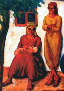 Peasant women from Saliste
