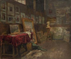 Alpine Landscape  1875