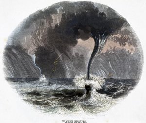 Water Spouts, from Phenomena of Nature, 1849
