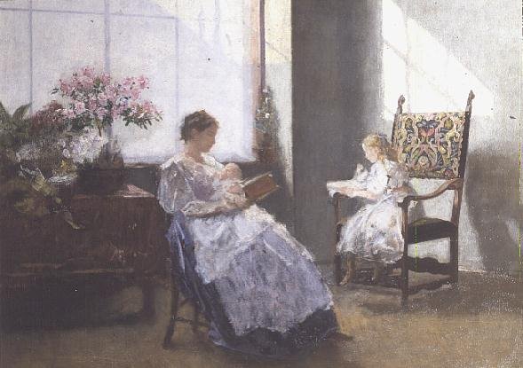 Mrs Masarai and her Daughter, 1896