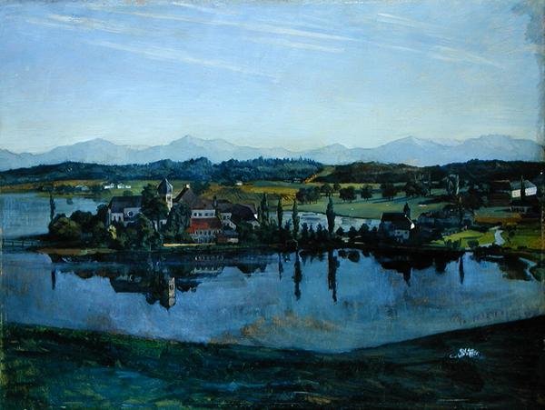 The Seeon Monastery in Oberbayern, 1892