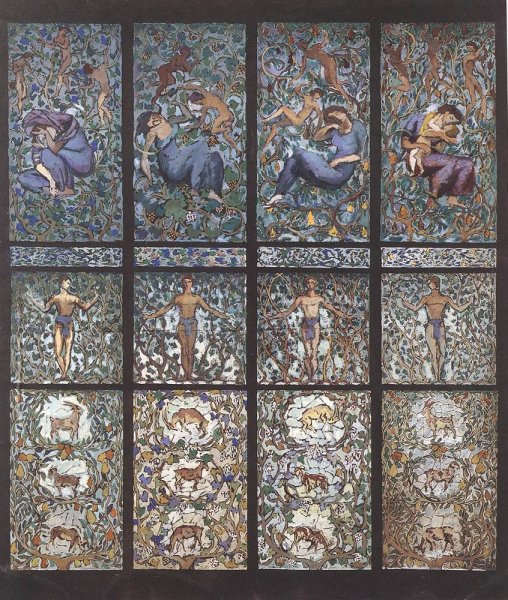 Design for a Stained Glass Window I 1912