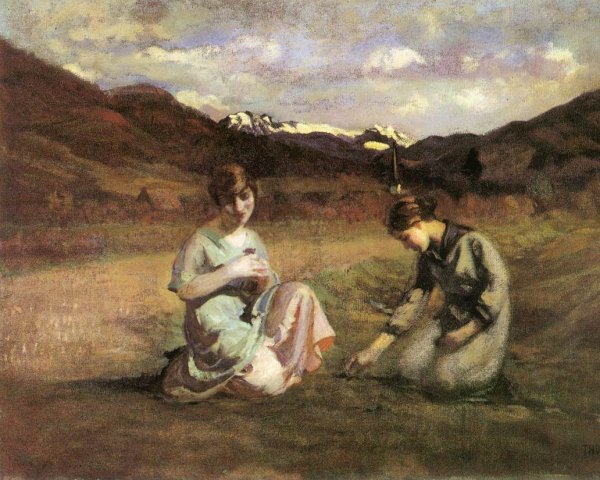 Picking Violet 1920