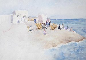 Bathing Station at St. Leonards-on-Sea, 1922