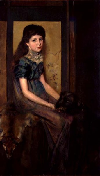 Blue Eyes and Brown, 1887