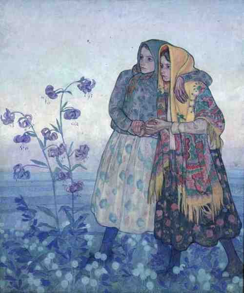 Procession of Polish Highland Women, c.1910