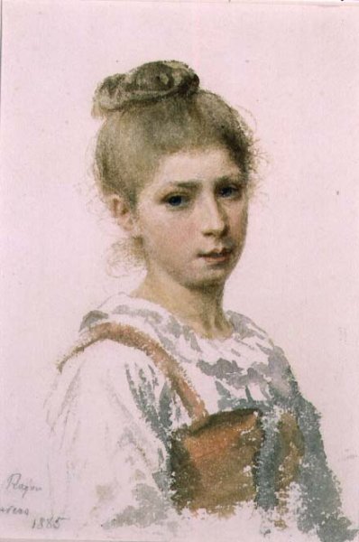 Portrait of a Young Girl, 1885