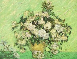 Vase With Twelve Sunflowers