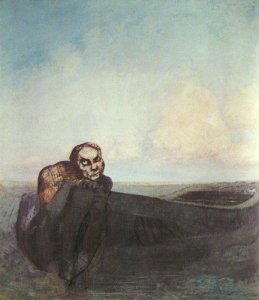 Struggle Between Woman And Centaur