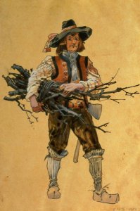 A Forester, costume design for "As You Like It", produced by R. Courtneidge at the Princes Theatre, Manchester