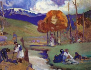 Landscape in Autumn 1920