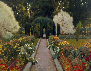 Garden in Aranjuez 1908